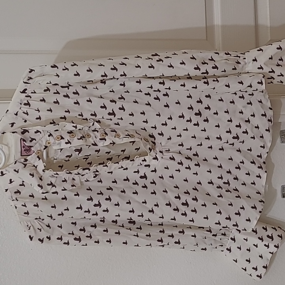 Juicy Couture button up blous3